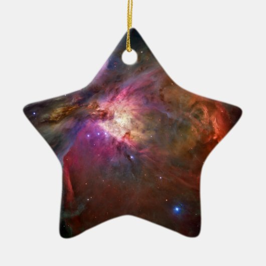 Orion Nebula (Hubble Telescope) Keramisch Ornament (Voorkant)