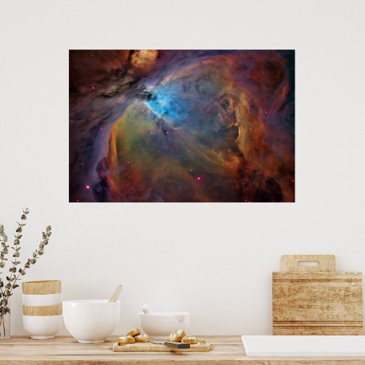 Orion Nebula, M42, NGC 1976 Poster (Keuken)
