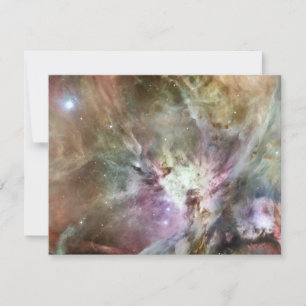 Orion Nebula Pastels Kaart