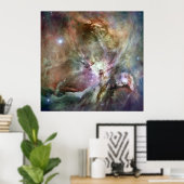 Orion Nebula Poster (Thuiskantoor)