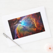 Orion Nebula Rechthoekige Sticker (Envelop)