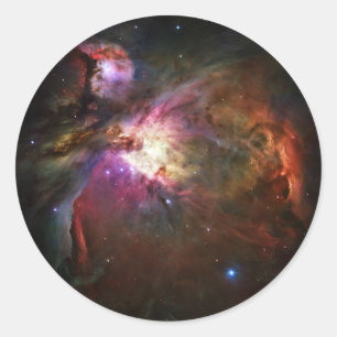 Orion Nebula Ronde Sticker