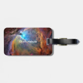 Orion Nebula Space Galaxy Bagagelabel (Achterkant horizontaal)