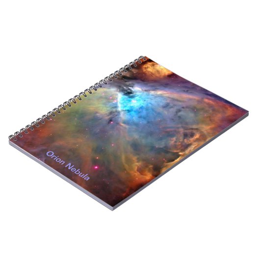 Orion Nebula Space Galaxy Carnet (Côté gauche)