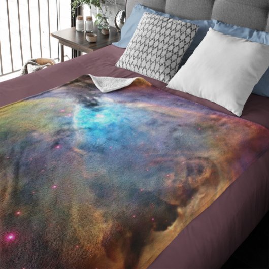 Orion Nebula Space Galaxy Fleece Deken