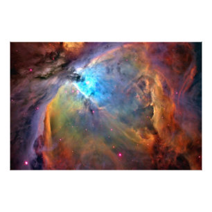 Orion Nebula Space Galaxy Foto Print X LG 60x40 Afdruk