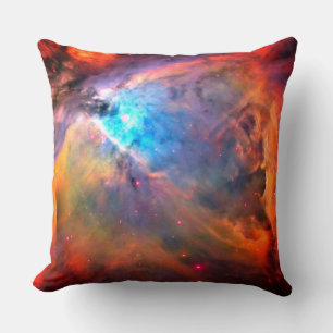 Orion Nebula Space Galaxy hoog contrast Kussen