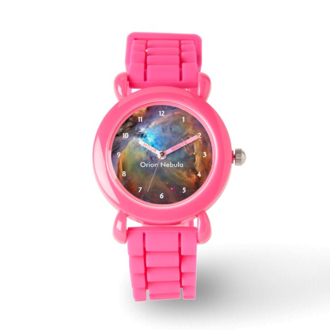 Orion Nebula Space Galaxy Horloge (Voorkant)