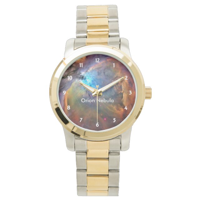 Orion Nebula Space Galaxy Horloge (Voorkant)