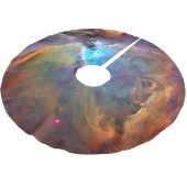 Orion Nebula Space Galaxy Kerstboom Rok (Gekanteld)