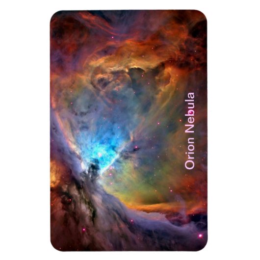 Orion Nebula Space Galaxy Magnet Premium (Vertical)