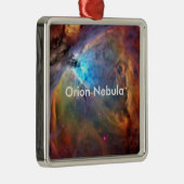 Orion Nebula Space Galaxy Metalen Ornament (Rechts)