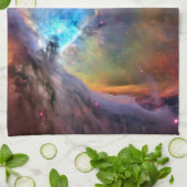 Orion Nebula Space Galaxy Theedoek (Gevouwen)