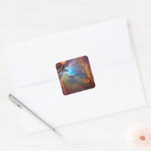 Orion Nebula Space Galaxy Vierkante Sticker (Envelop)