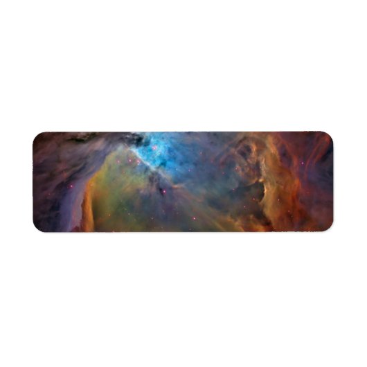 ORION NEBULA SPACE WONDERS STARS GALAXY UNIVERSE P ETIKET (Voorkant)
