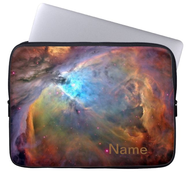 Orion Nebula Specialized Zippered Laptop Hoesje 13 Sleeve (Voorkant)