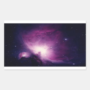 orion-nebula van MILKY WAY GALAXY Rechthoekige Sticker
