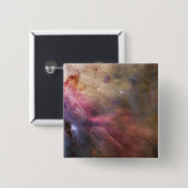 Orion Nebula Vierkante Button 5,1 Cm (Voorkant /achterkant)