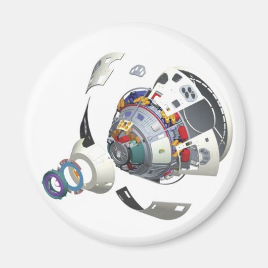 Orion ontplofte Uitzicht Magneet (Voorkant)