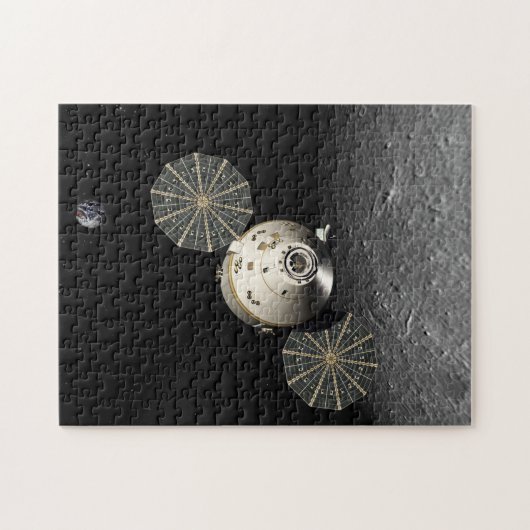 Orion Spacecraft in Lunar Orbit Legpuzzel (Horizontaal)