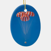 Orion Spacecraft Parachute Landing Keramisch Ornament (Achterkant)