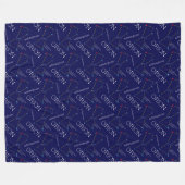 Orion van het noordelijk halfrond fleece deken (Voorkant (Horizontaal))