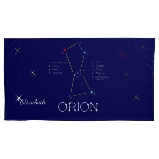 Orion van het noordelijk halfrond kussensloop (Voorkant)