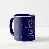 Orion van het noordelijk halfrond mok (Voorkant links)