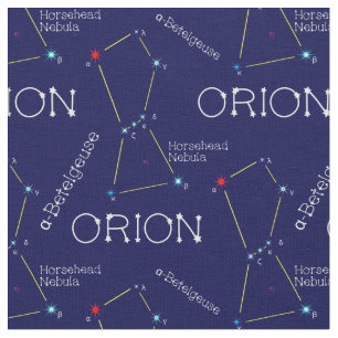 Orion van het noordelijk halfrond stof