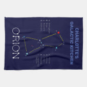 Orion van het noordelijk halfrond theedoek (Horizontaal)