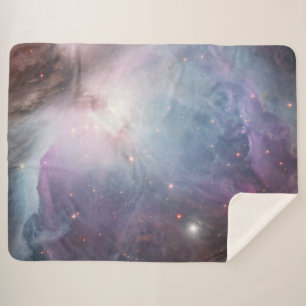 Orionnevel Astronomie blauw Roze paarse hemel ster Sherpa Deken