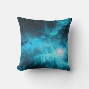 Orionnevel, blauw licht, astronomie. kussen