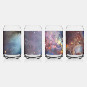 Orionnevel Messier 78 echte ruimtefoto Blikvorm Glas