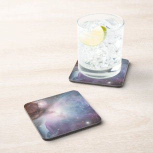 Orionnevel Messier 78 Pastel Ruimtefoto Bier Onderzetter