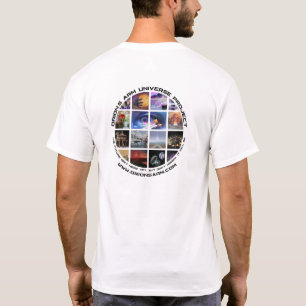 Orion's Arm Witte 2-zijdig Rond Logo T-shirt