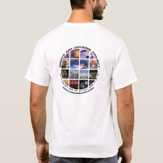 Orion's Arm Witte 2-zijdig Rond Logo T-shirt