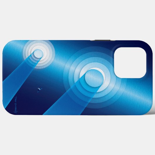 Orion's Distant Orbit : iPhone 13 Pro Max Coque (Verso (horizontal))