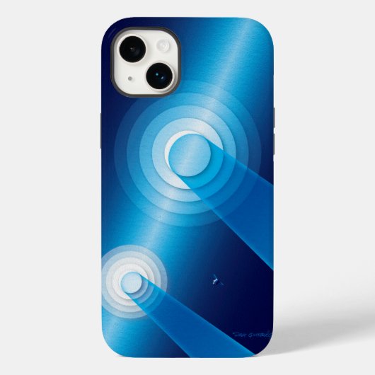 Orion's Distant Orbit : iPhone 14 Plus Coque (Verso)