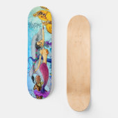 Orisha Mermaid Pro Deck Skateboard (Voorkant)