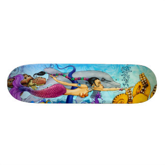 Orisha Mermaid Pro Deck Skateboard