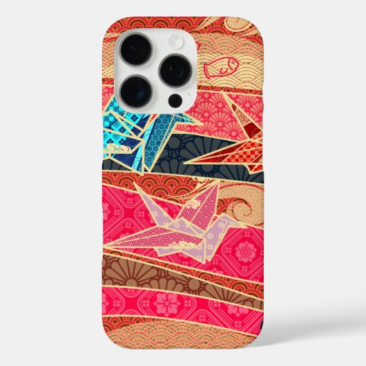 Orizuru Festival Pattern Case-Mate iPhone Case (Achterkant)
