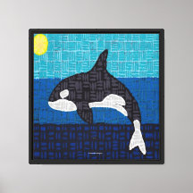 Orka - Canvasprint