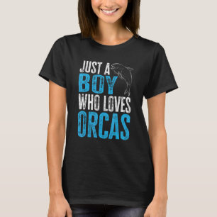 Orka Grafisch Voor Jongens Mannen Kinderen Walvis T-shirt