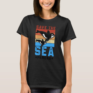 Orka Grafisch Voor Vrouwen Mannen Kinderen Walvis  T-shirt