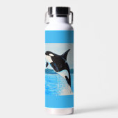 Orka Schilderij Waterfles (Voorkant)