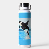 Orka Schilderij Waterfles (Achterkant)