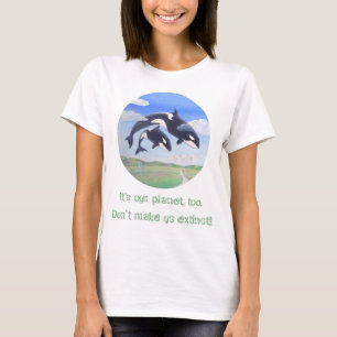 Orka Spirits "Het is ook mijn planeet!" T-Shirt