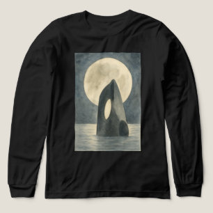 Orka spyhopping Tri-Blend shirt
