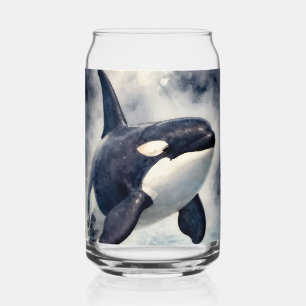 Orka Stormachtige golven Blikvorm Glas