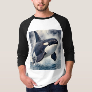 Orka Stormachtige golven T-shirt